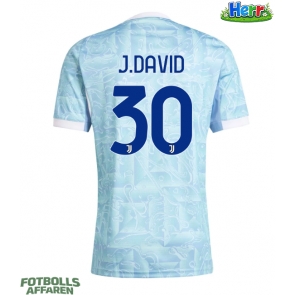 Juventus Jonathan David #30 Bortatröja 2025-26 Kortärmad